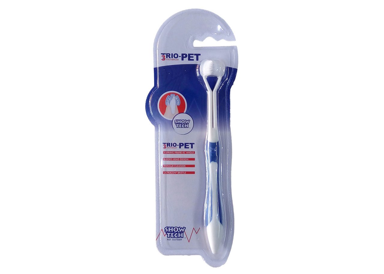 Show Tech Trio-Pet Toothbrush Teeth Cleaning Product