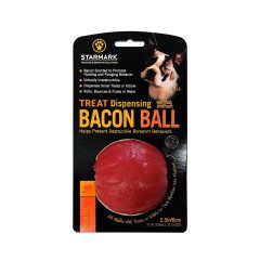 Treat Dispensing Bacon  Ball Small